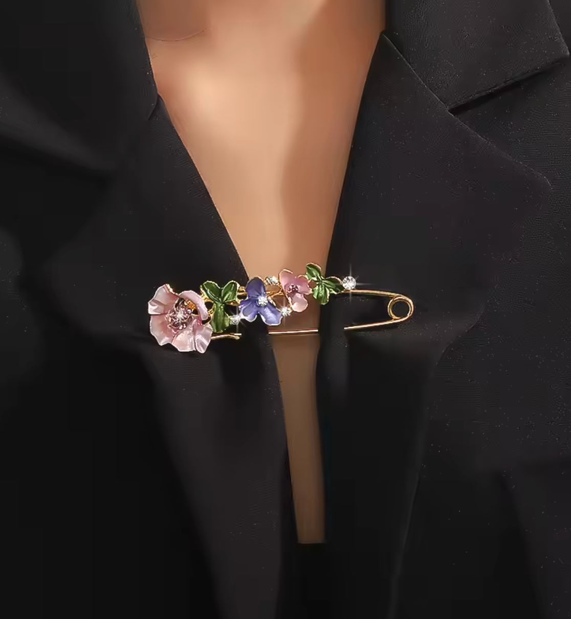 Broche jardin enchanté