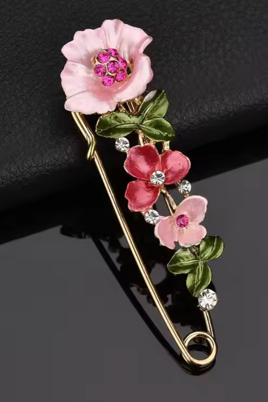 Broche jardin enchanté